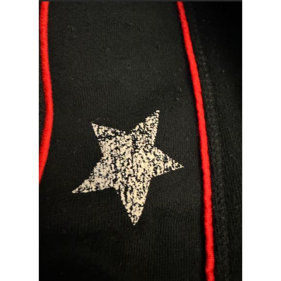 Tommy Hilfiger Sport Black Joggers Stars - Sz XS - Picture 2 of 12